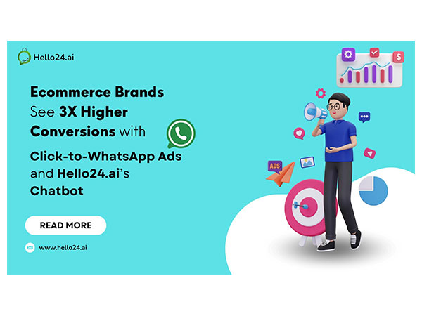 Ecommerce Brands See 3X Higher Conversions with Click-to-WhatsApp Ads and Hello24.ai’s Chatbot