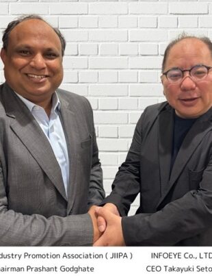 The Japan India Industry Promotion Association (JIIPA, Minato-ku, Tokyo, Chairman: Prashant Godgate) and INFOEYE (Chiyoda-ku, Tokyo, CEO: Takayuki Sedodoi)